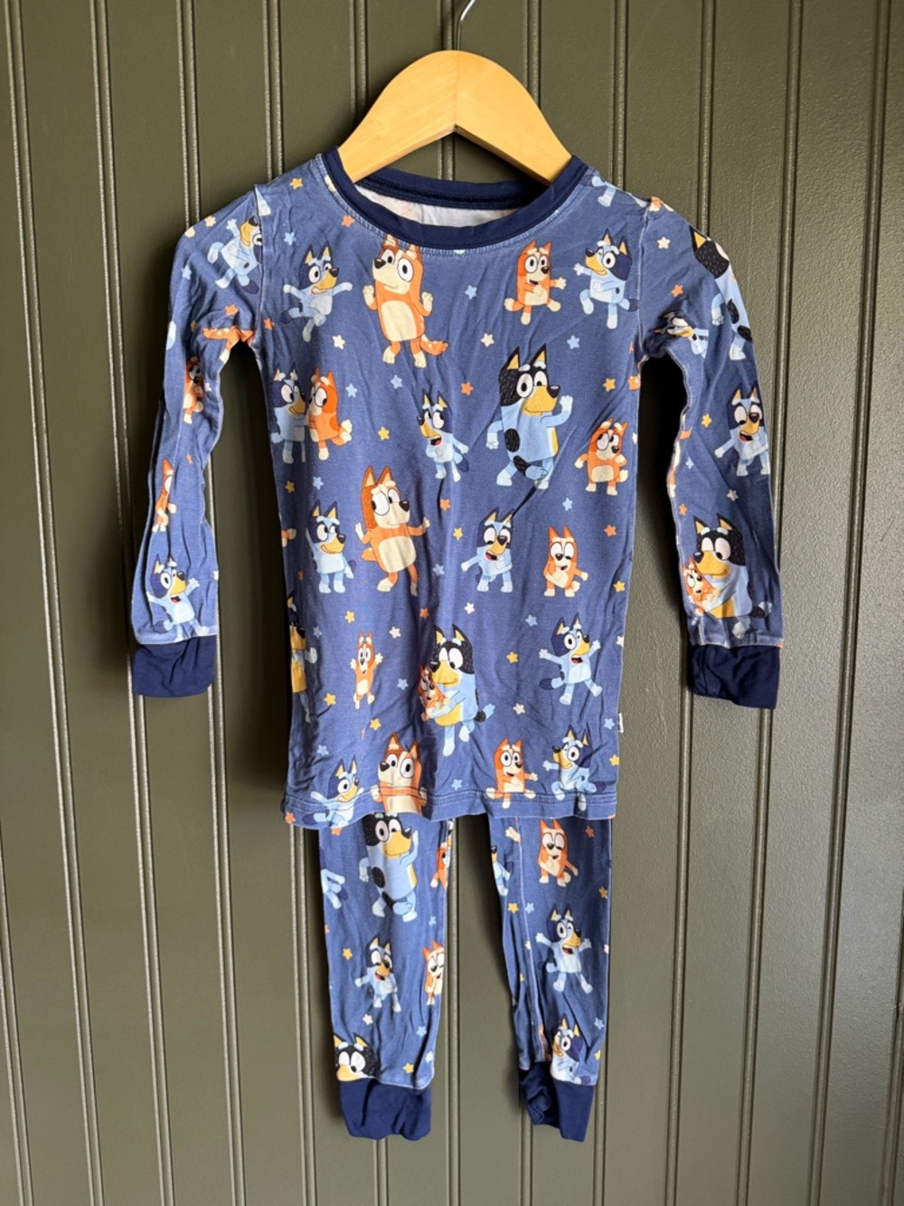 Little sleepies bluey pajamas